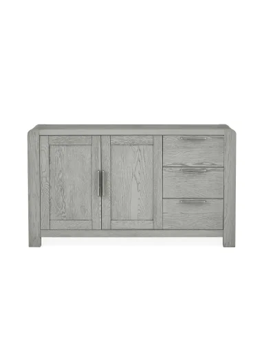 Tulip Large Sideboard  - Grey Stain Oak