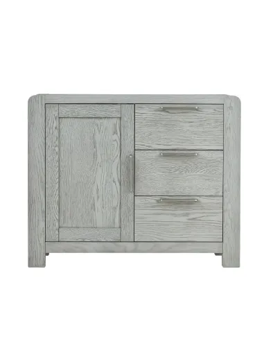 Tulip Small Sideboard - Grey Stain Oak