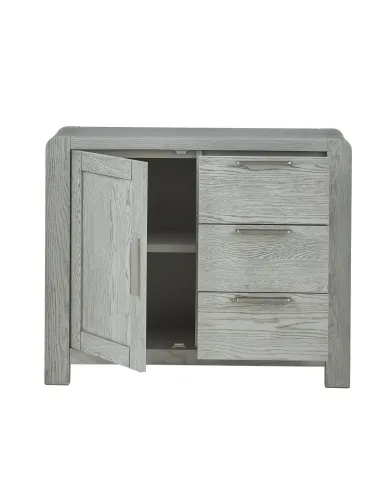 Tulip Small Sideboard - Grey Stain Oak