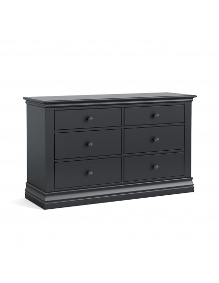 Weston 6 Drawer Chest - Charcoal