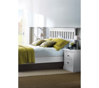 Weston 4FT6 Bedframe - White