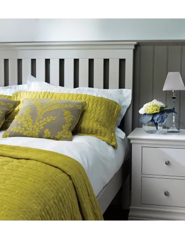 Weston 4ft6 Bedframe - Light Grey