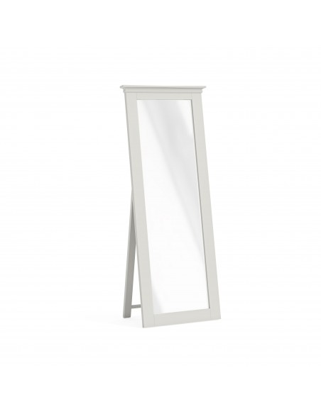 Weston Cheval Mirror - Grey Cotton