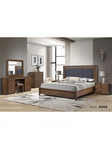 Vienna 5FT Bedframe - Walnut