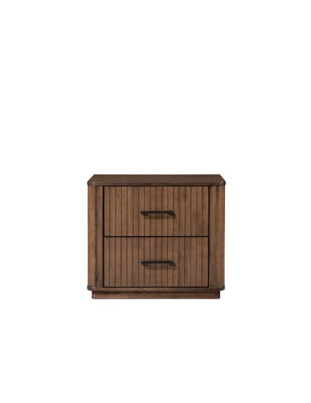 Vienna Bedside Locker - Walnut