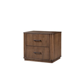 Vienna Bedside Locker - Walnut