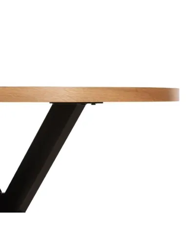 Century 1100 mm Round Dining Table - Oak