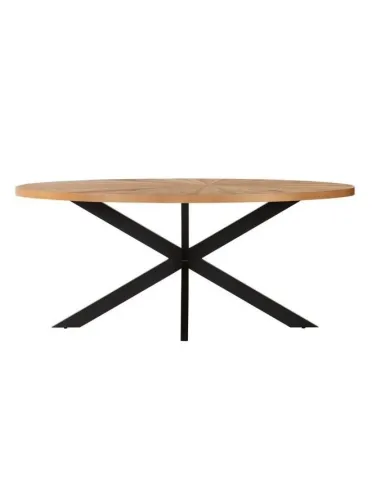 Century 1800 mm Oval Dining Table - Oak