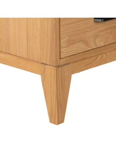 Century 6 Drawer Chest - Oak