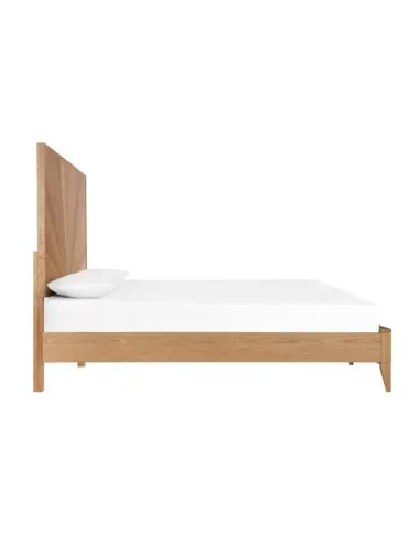 Century 4ft6 Bedframe - Oak