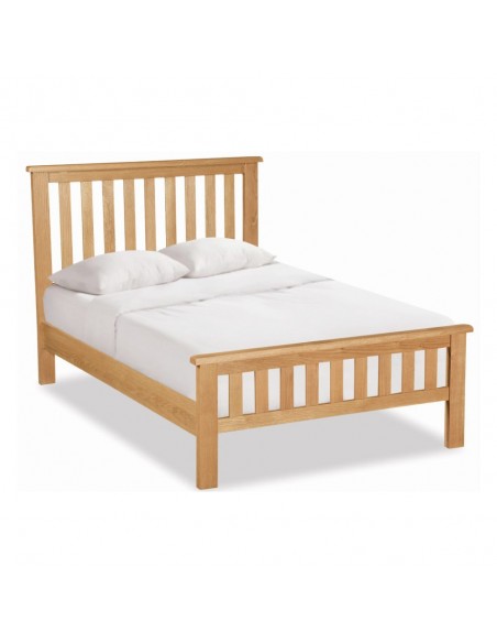 Astoria Lite 4FT Slatted Bedframe - Warm Wax