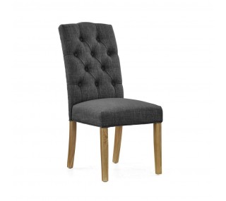 Gia Dining Chair – Charcoal