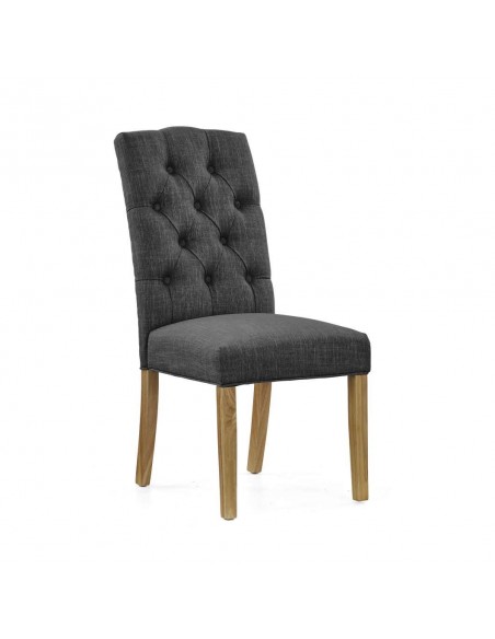 Gia Dining Chair – Charcoal