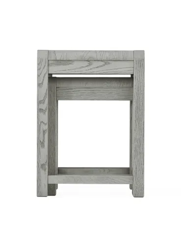 Tulip Nest of Tables - Grey Stain Oak