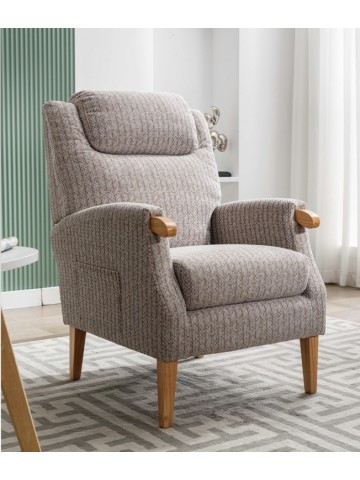 Lisbon Fireside Armchair -...