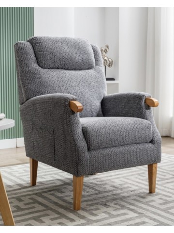 Lisbon Fireside Armchair -...