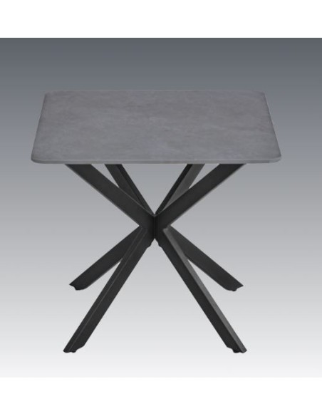 Azzurra End Table - Sintered Stone/Grey