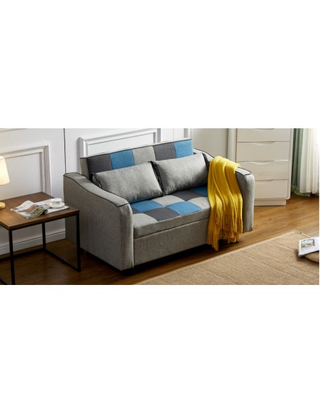 Celeste Sofa Beds - Grey/Teal