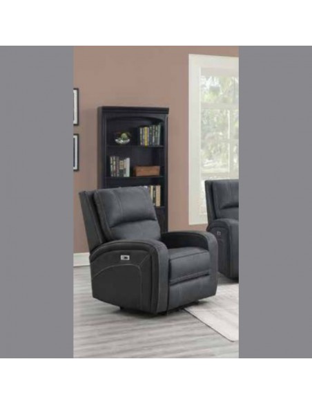 Blaine Recliner Armchair- - Gunbarrel Grey