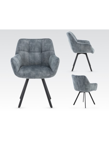 Jade Dining Chair - Stone Blue