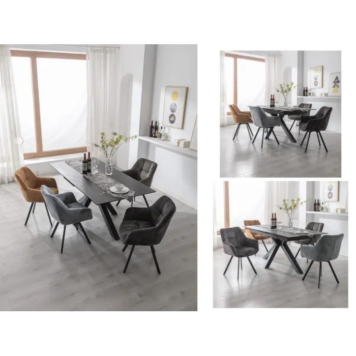 Jade Dining Chair - Stone Blue