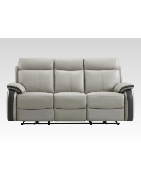 Covington 3 Seater Electric Reclining - Light Grey