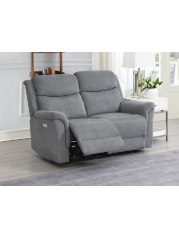 Faringdon Electric 2 Seater Sofa - Grey