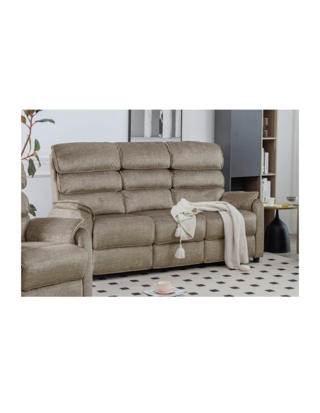 Savoy Fixed 3+1+1 Sofa Set - Taupe