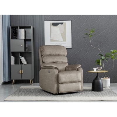 Savoy Electric 3+1+1 Sofa Set - Taupe