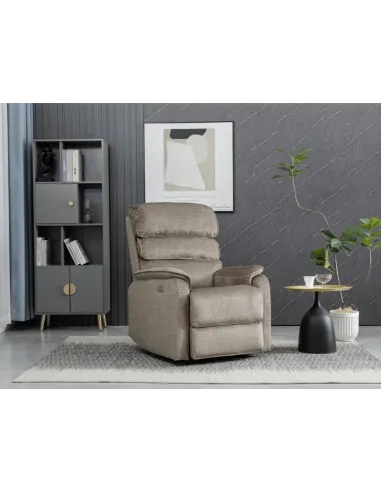 Savoy Electric 3+1+1 Sofa Set - Taupe