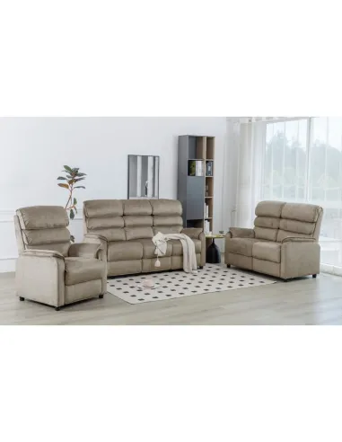 Savoy Fixed 2 Seater Sofa - Taupe