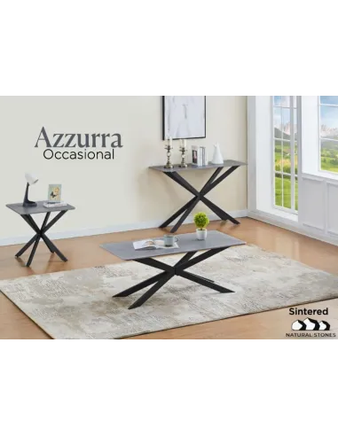 Azzurra Dining Table - Sintered Stone/Grey