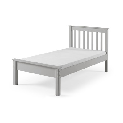 Alaska 3FT Low End Bedframe - French Grey