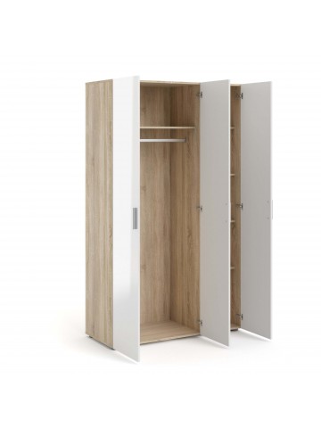 Pepe 3 Door Wardrobe  - Oak...