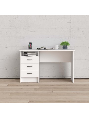 Function Plus Desk - White