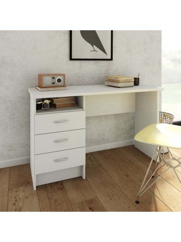 Function Plus Desk - White