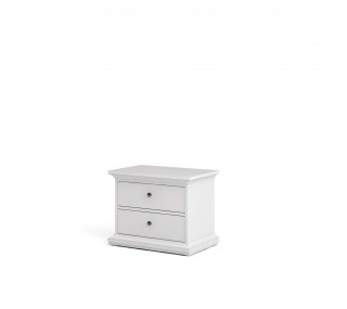 Paris 2 Drawer Nightstand -...