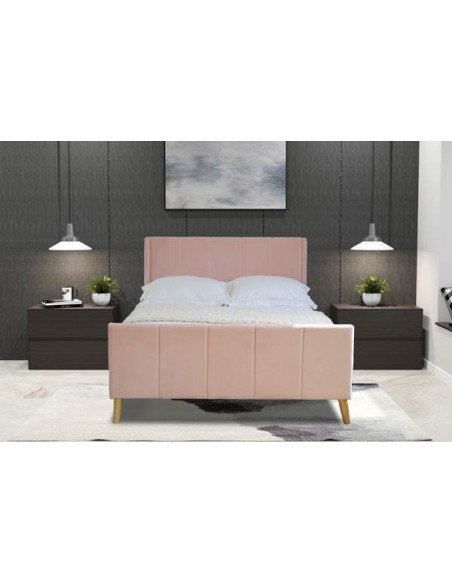 Casablanca 5FT Bedframe - Pink