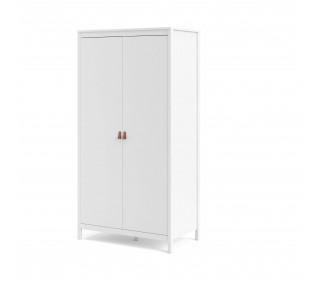 Madrid 2 Door Wardrobe - White