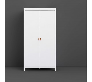 Madrid 2 Door Wardrobe - White