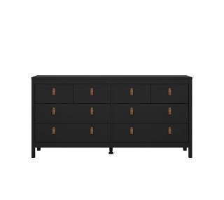 Madrid 4 Over 4 Chest - Black