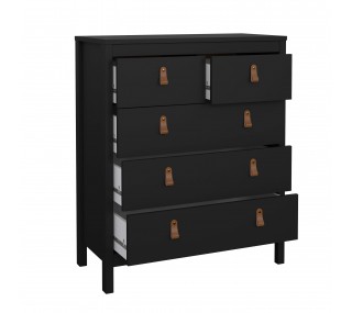 Madrid 3+2 Chest - Black