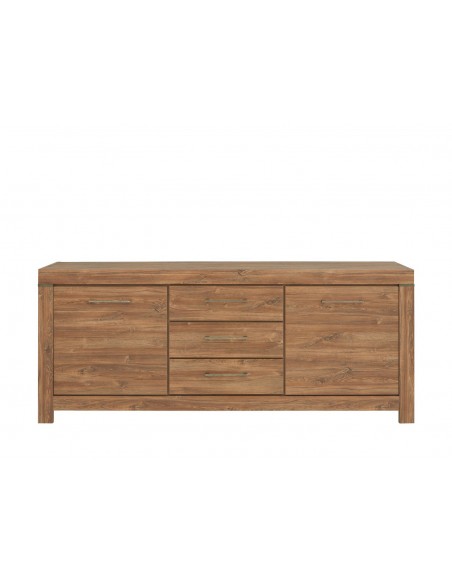 Marlborough 2 Door 3 Drawer Sideboard - Stirling Oak