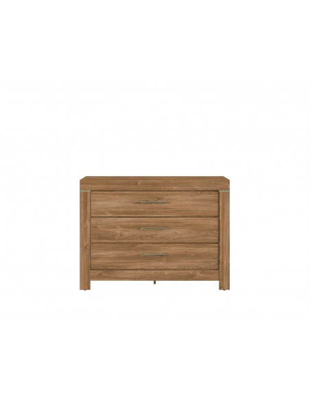 Marlborough 3 Drawer Chest - Stirling Oak