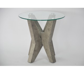 Canyon Lamp Table - Marble