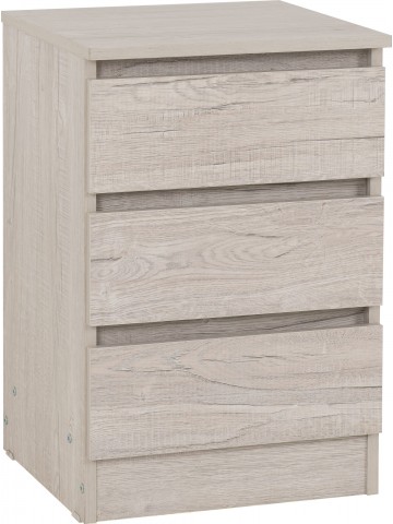 Malvern 3 Drawer Bedside...