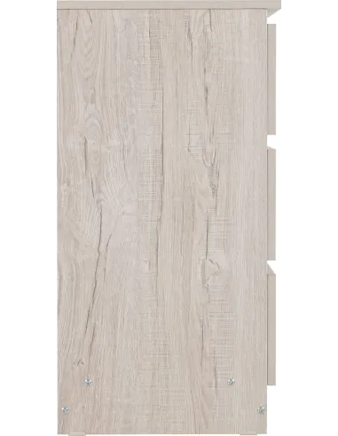 Malvern 3 Drawer Chest - Urban Snow