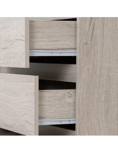 Malvern 3 Drawer Chest - Urban Snow