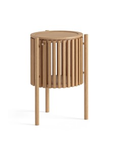 Boardwalk Story Side Table - Natural Oak