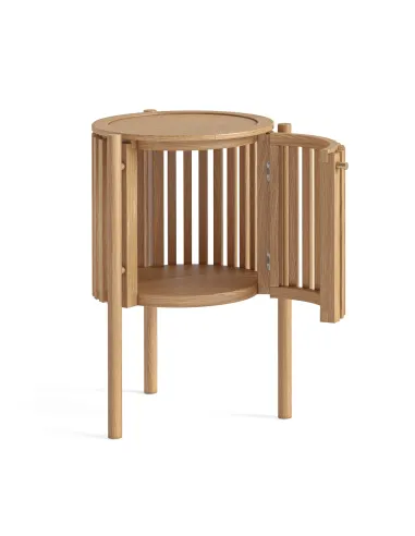 Boardwalk Story Side Table - Natural Oak